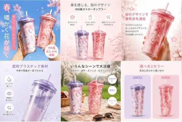 Rakuten 竖排文字主图
